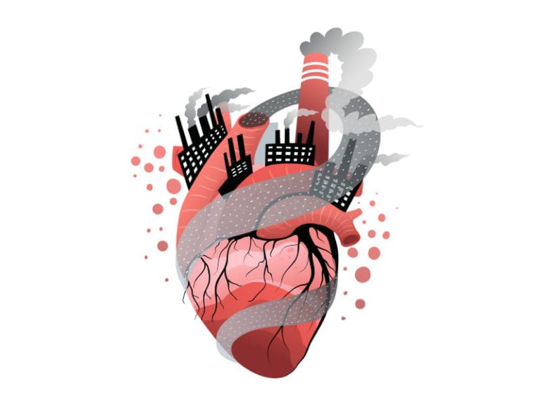 Can air pollution cause heart palpitations?